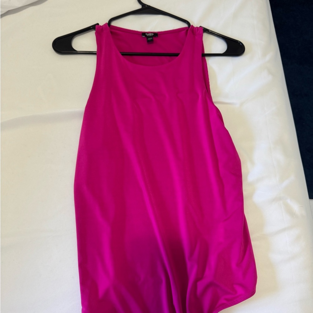 Express Vibrant Pink Bodysuit